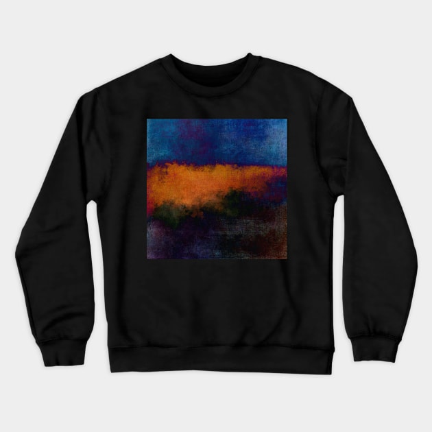 Sundown Abstract Crewneck Sweatshirt by WesternExposure